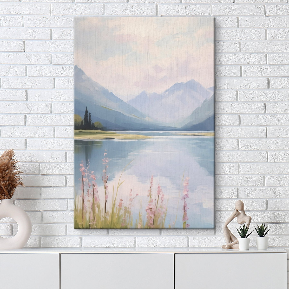 Lago junto às montanhas — interior 2