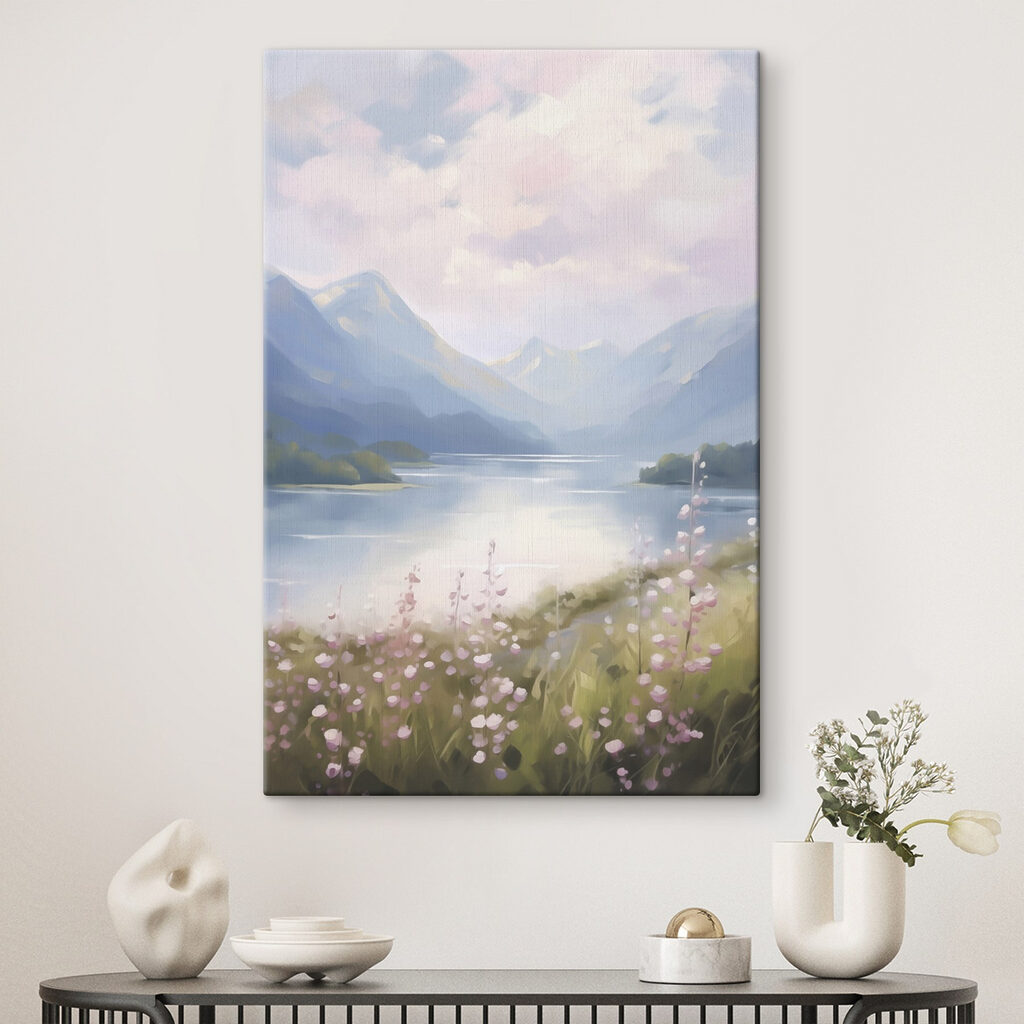 Flores junto ao lago — interior 2
