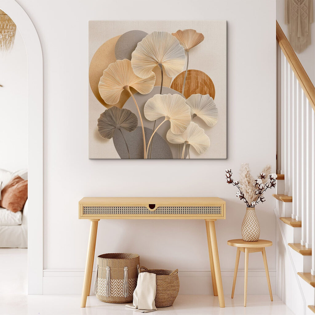 Ginkgo sobre ovais suaves — interior 2