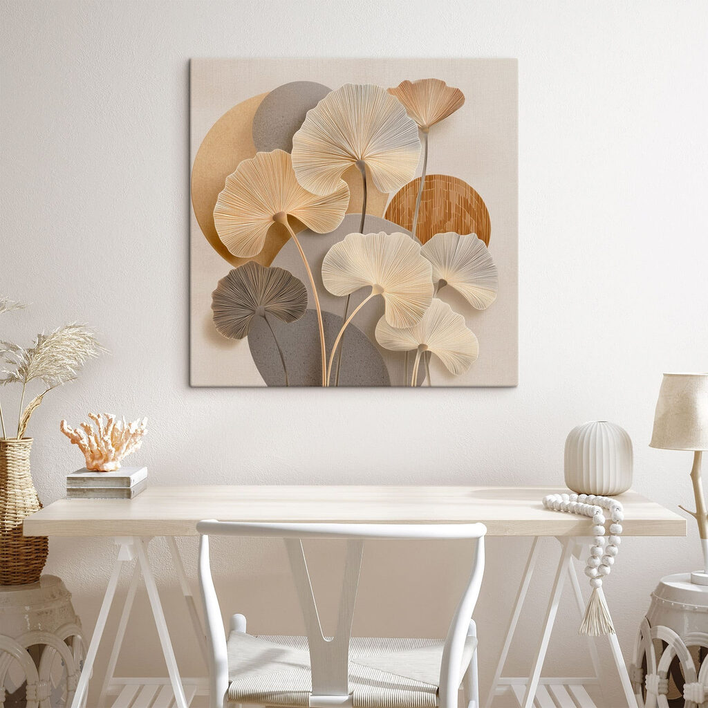 Ginkgo sobre ovais suaves — interior 3