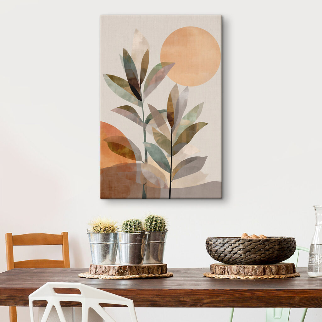Ramo sob sol dourado — interior 3