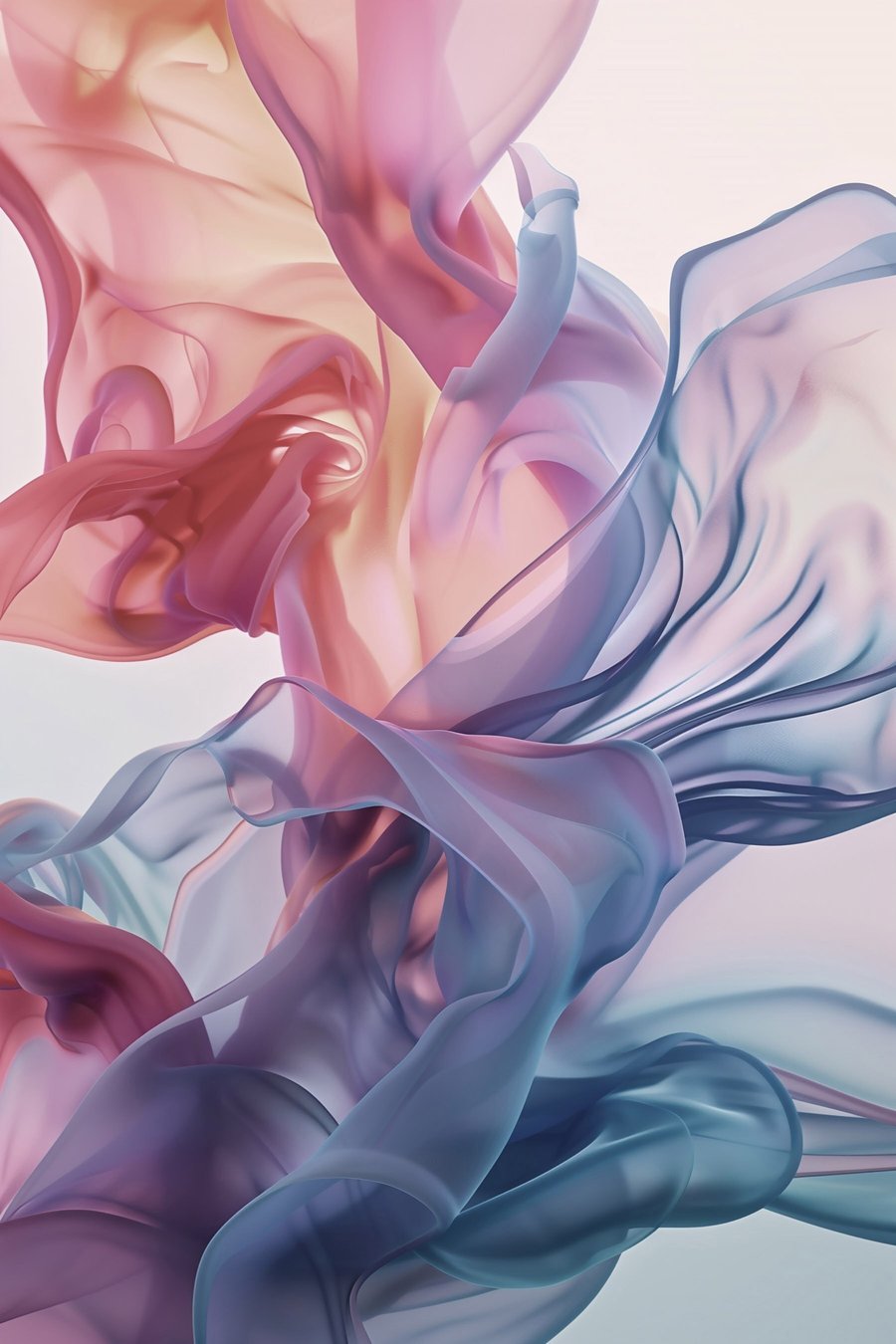 Ondas coloridas abstratas — design completo