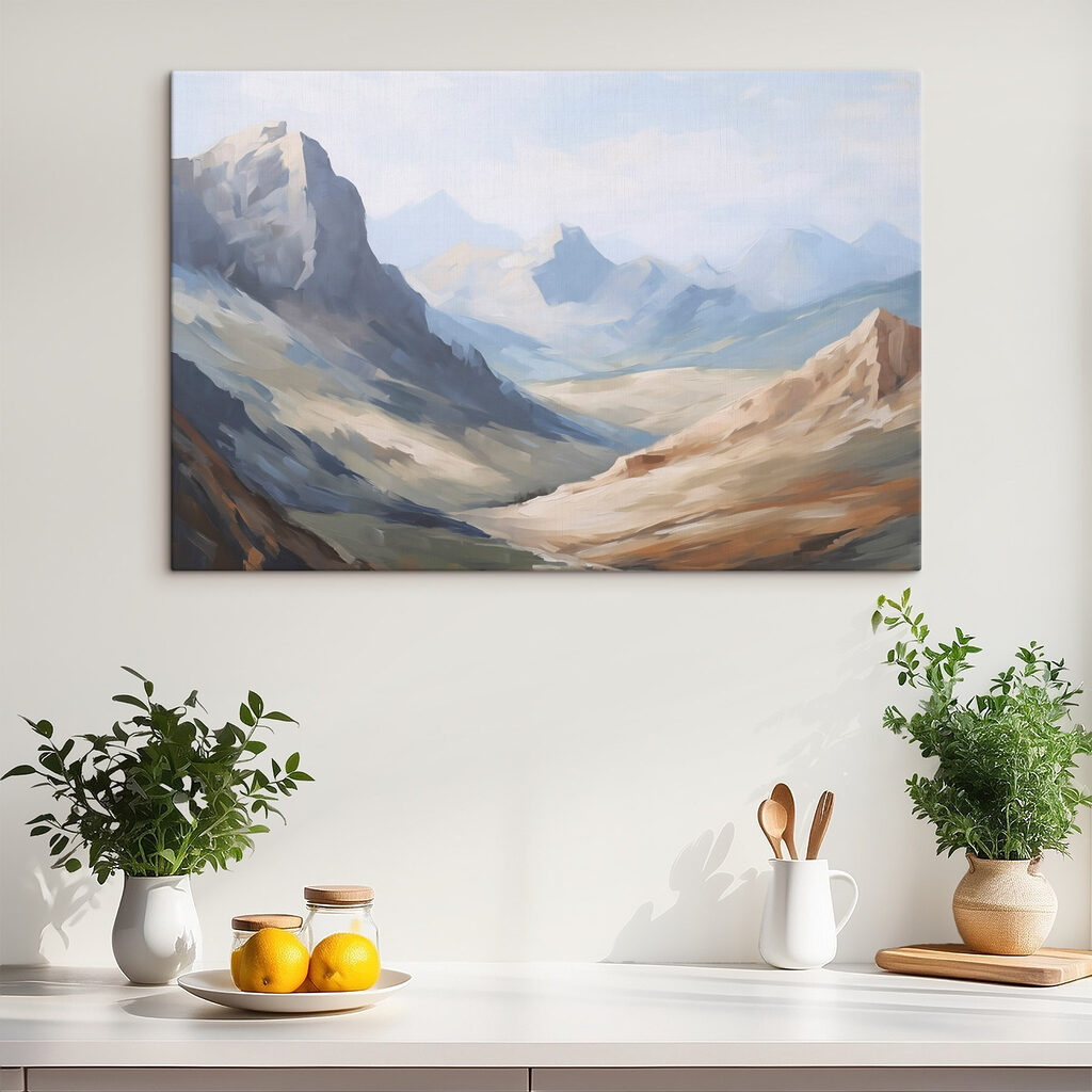 Vale com pinceladas largas — interior 1