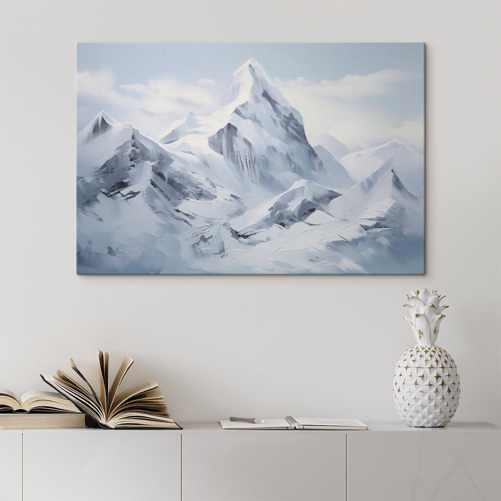 Cumes nevados no azul — interior 2