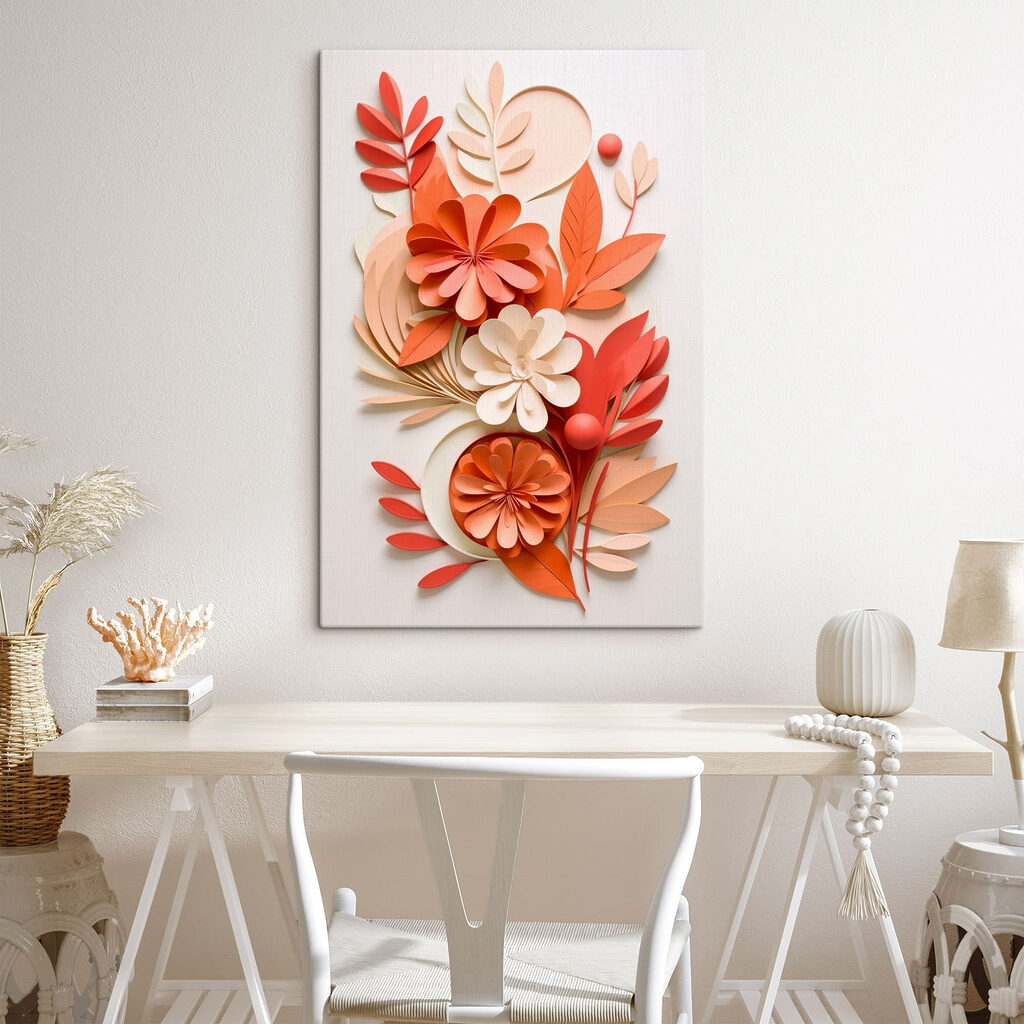 Flores em dobras quentes — interior 1