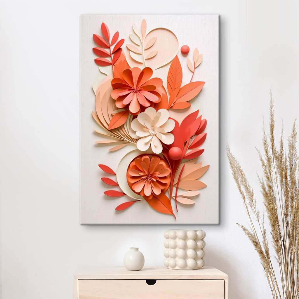 Flores em dobras quentes — interior 3