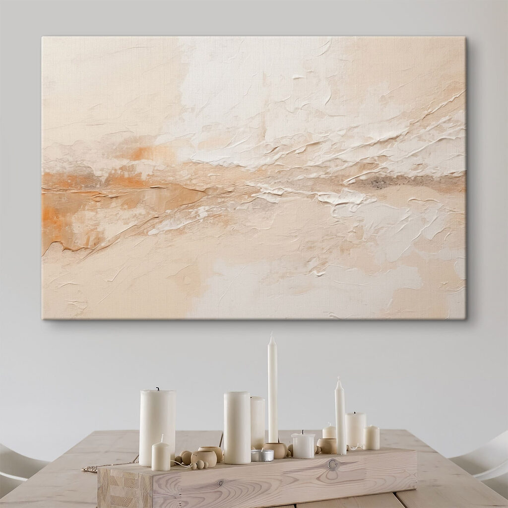 Corrente quente sobre branco — interior 3