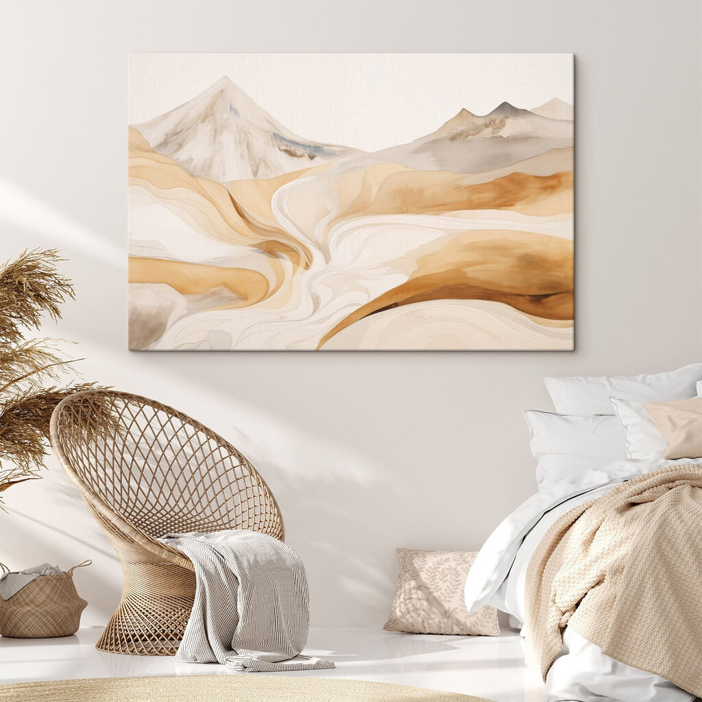 Areia sob montanhas pálidas — interior 2