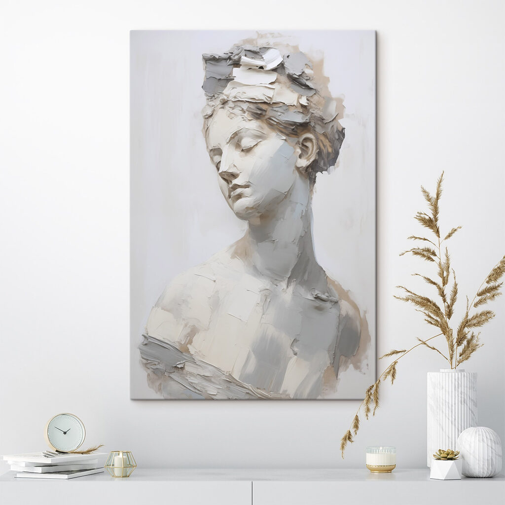 Busto clássico de mulher — interior 1