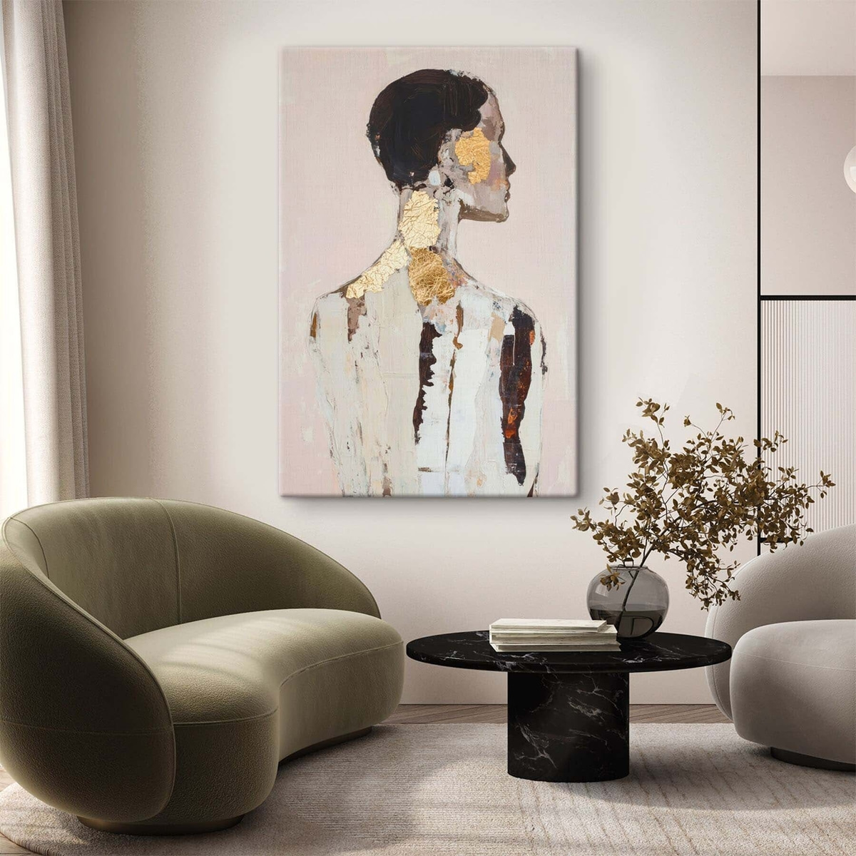 Silhueta abstrata — interior 1