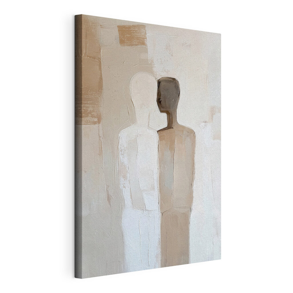 Figura silenciosa em creme — vista do produto