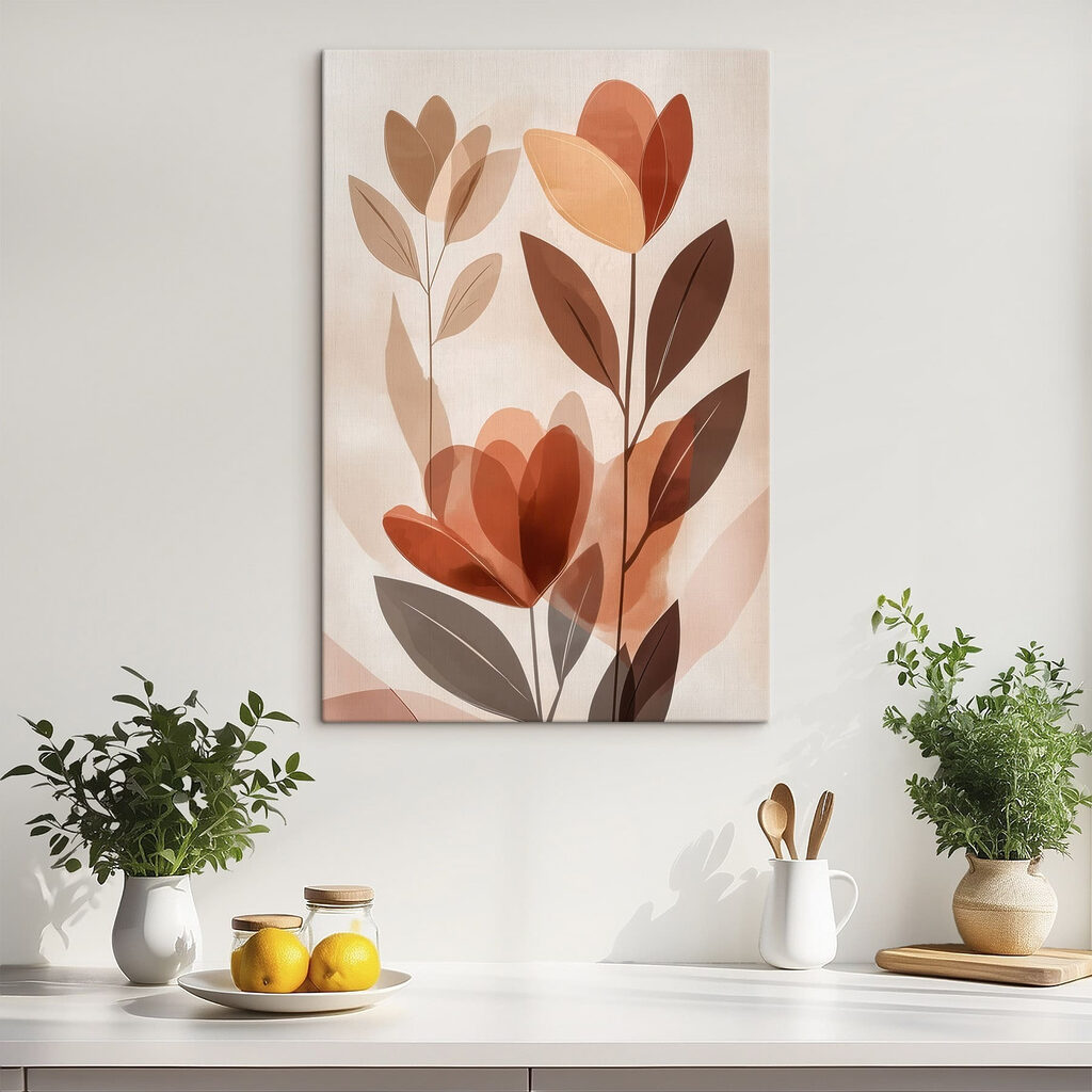 Flores ferrugem em hastes — interior 2