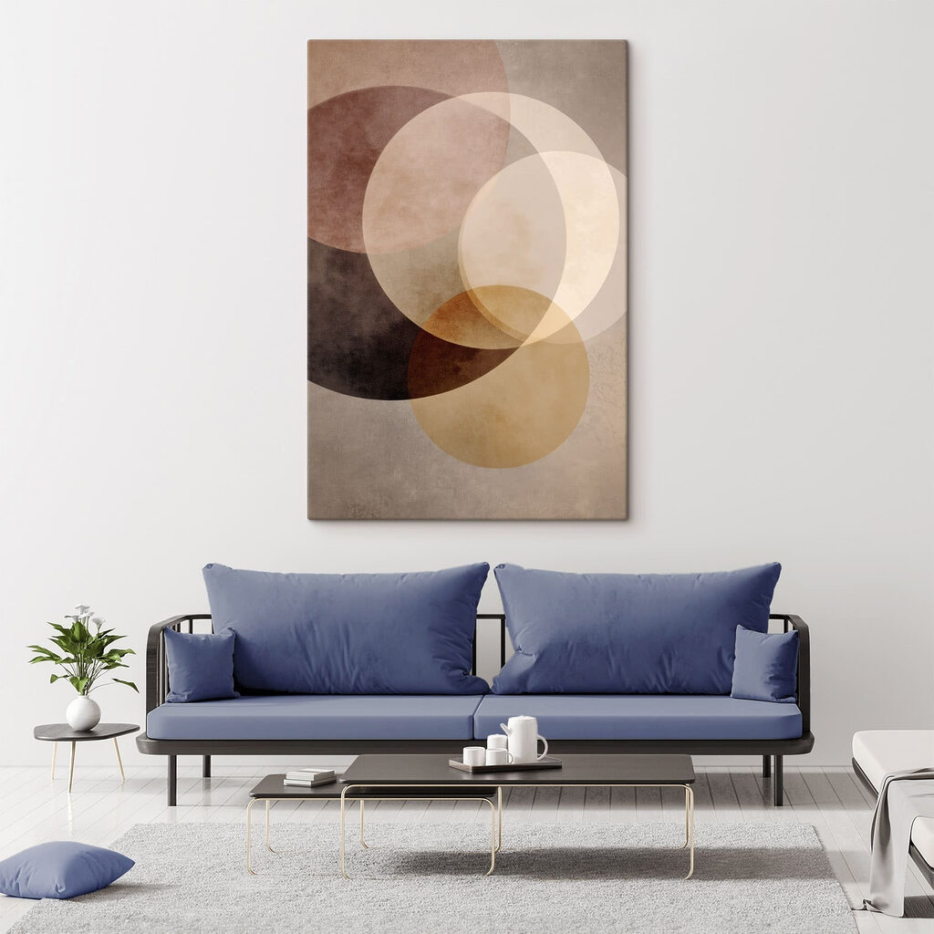 Círculos transparentes — interior 1