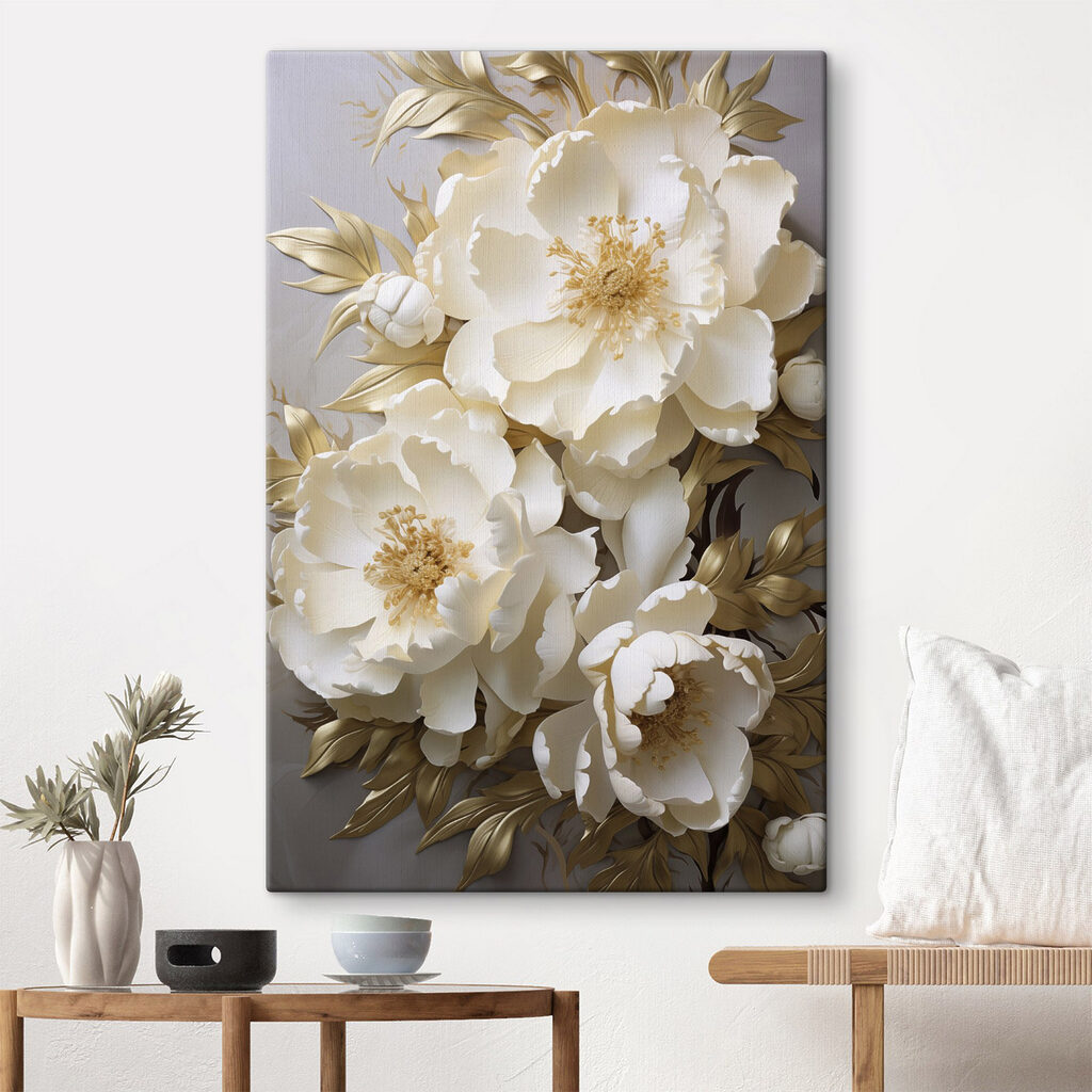 Flores calmas e refinadas — interior 2