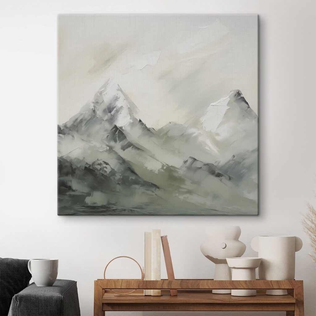 Picos na névoa cinzenta — interior 2