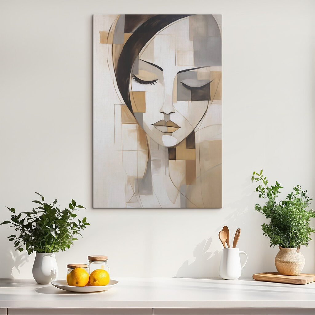 Retrato de olhos fechados — interior 2