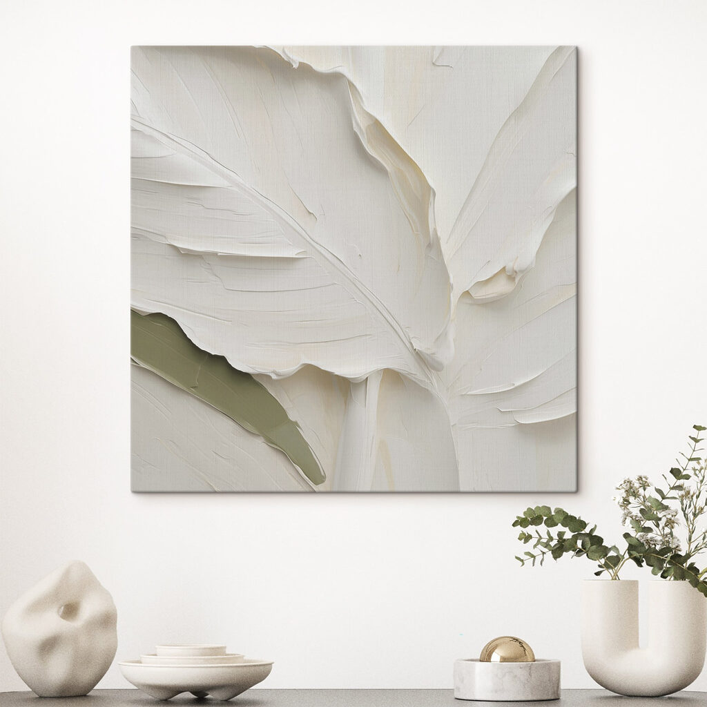 Folhas claras com verde-azeitona — interior 2