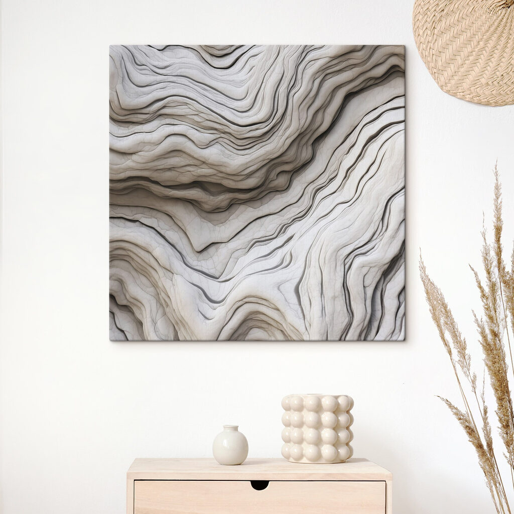 Veios cinzentos em ondas — interior 2