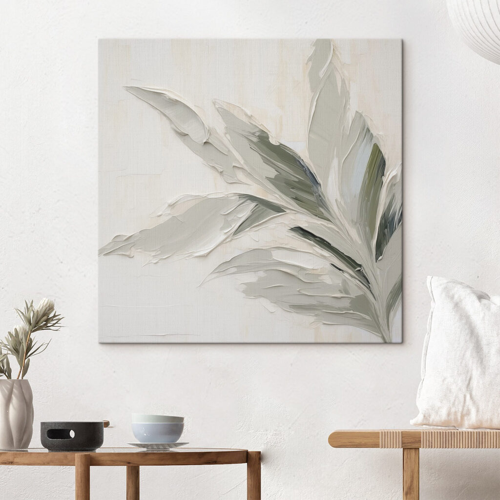 Folhas verde-acinzentadas — interior 2