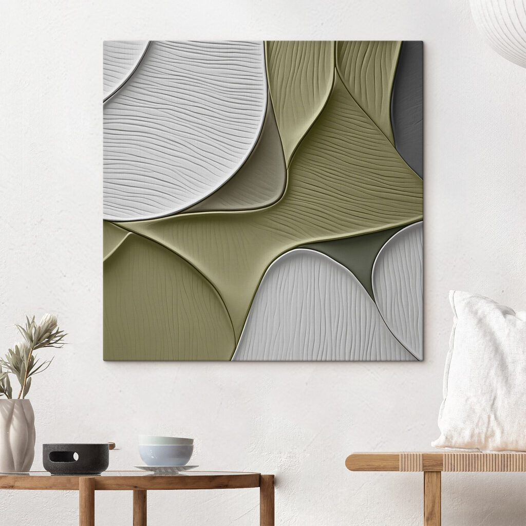 Planos verde-salva e branco — interior 2