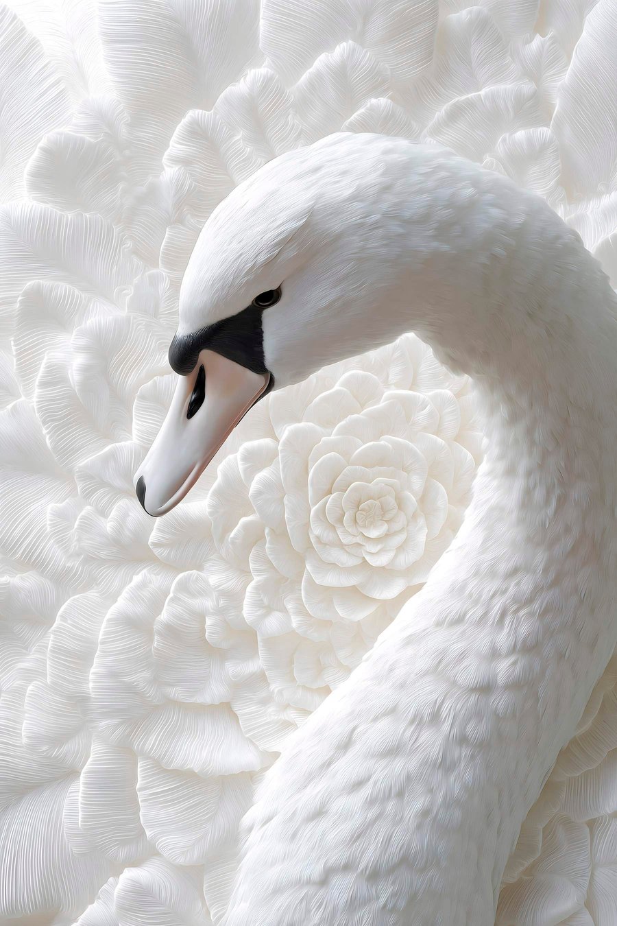 Cisne gracioso — design completo