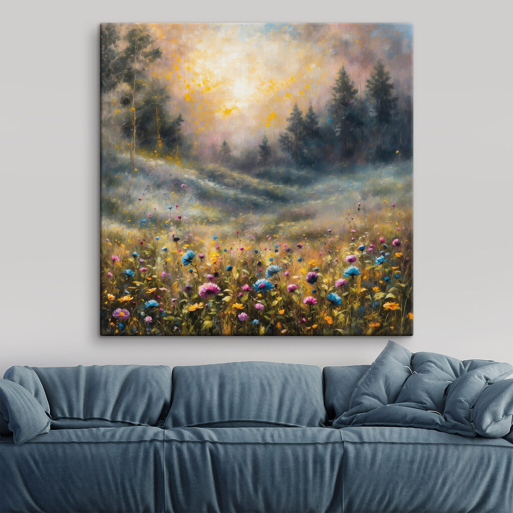Prado de flores — interior 1