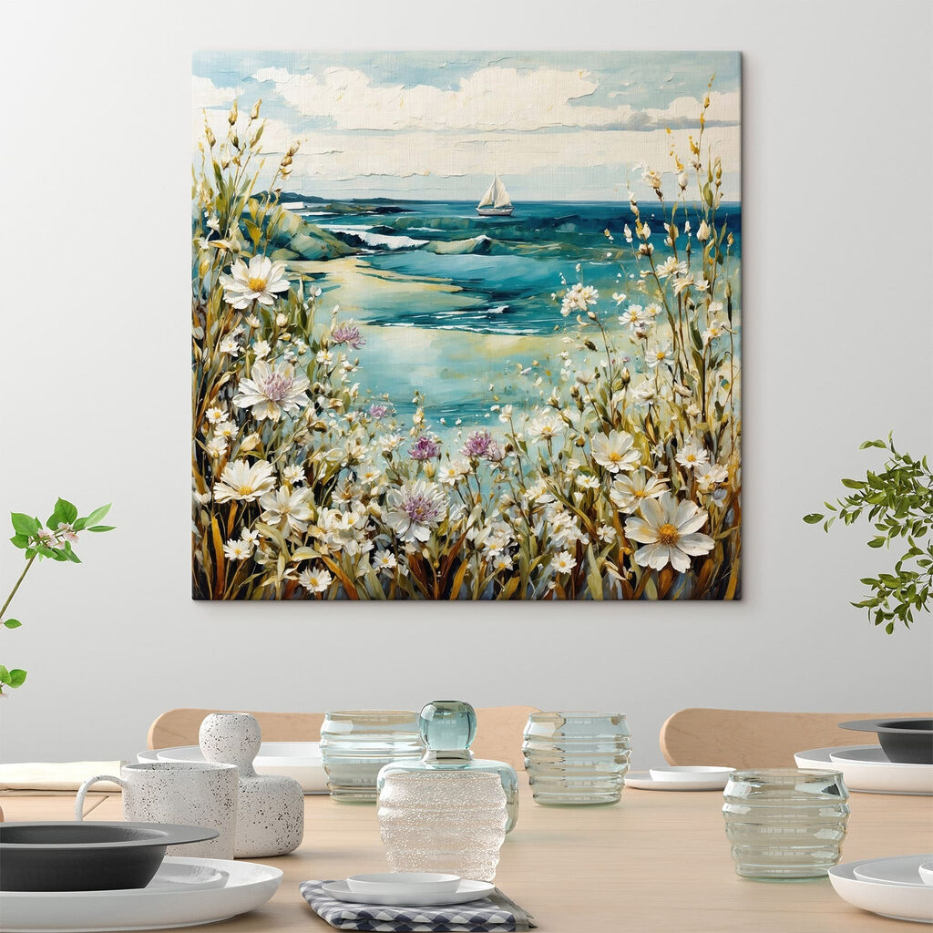 Flores junto ao mar — interior 3