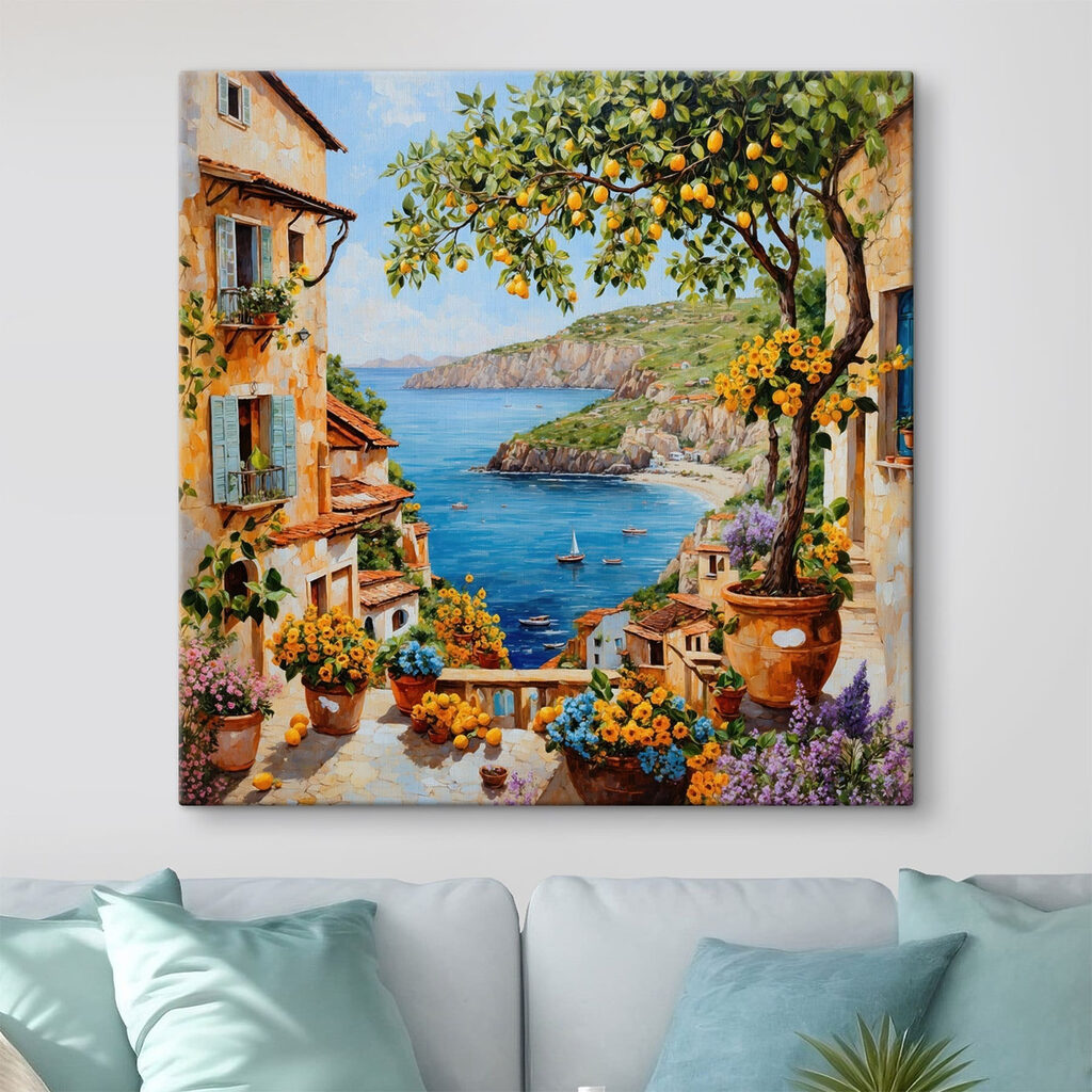 Limoeiro sobre o mar — interior 2