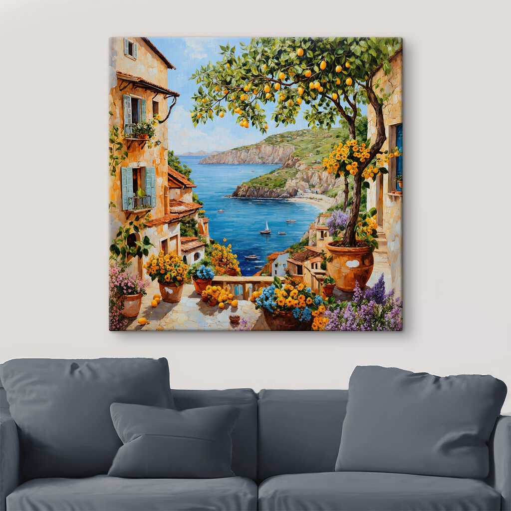 Limoeiro sobre o mar — interior 3