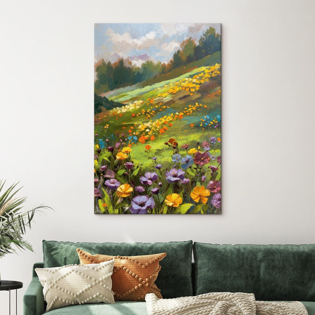 Encosta de flores — interior 2