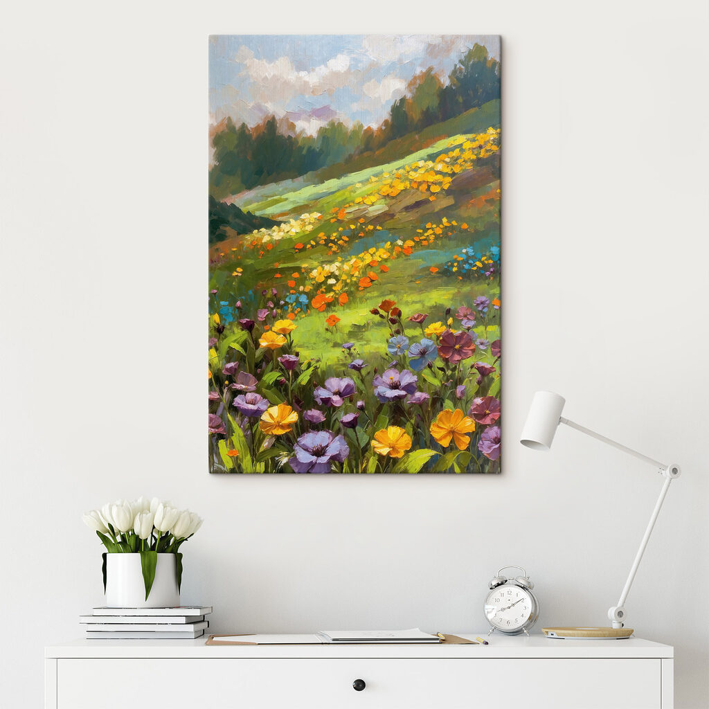 Encosta de flores — interior 1