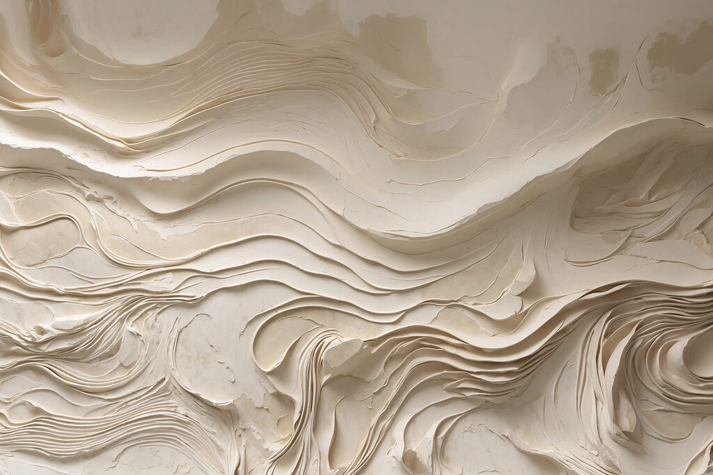 Correntes creme ondulantes — design completo
