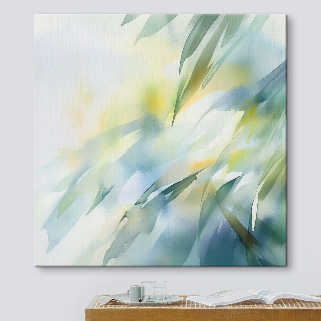 Folhas na neblina — interior 1