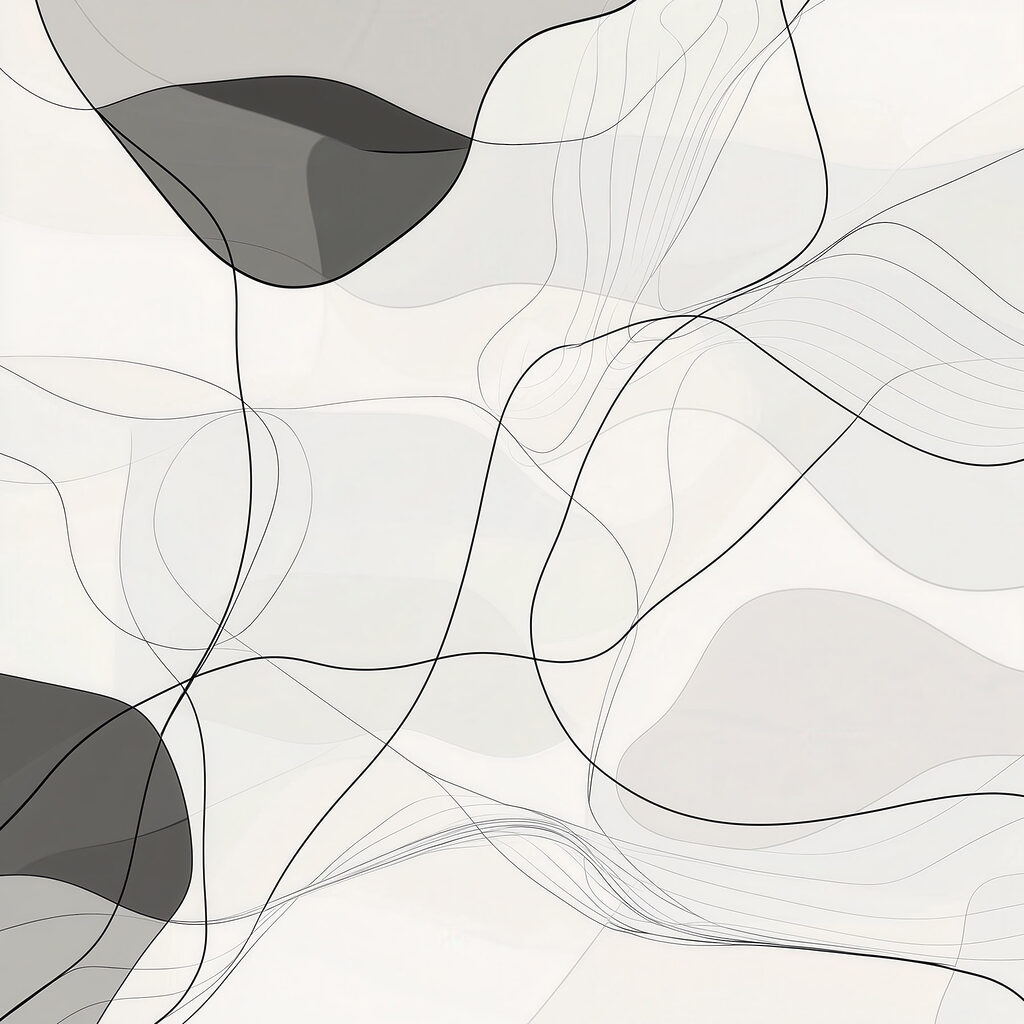 Linhas finas em cinzento — design completo