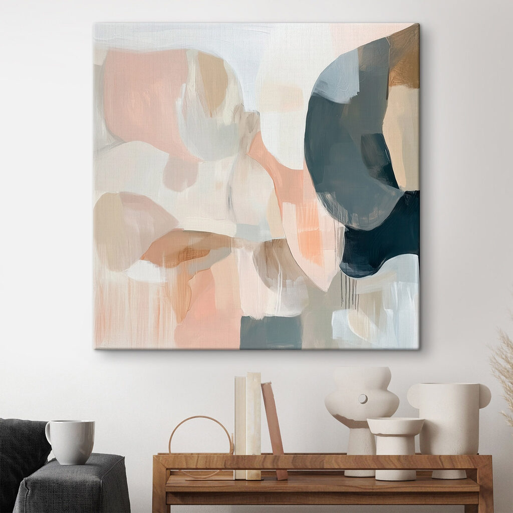 Manchas pastel em azul-escuro — interior 2