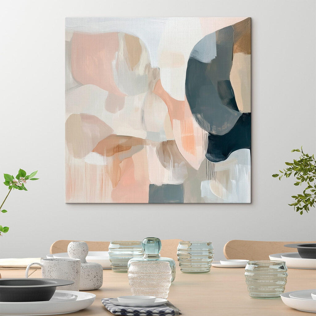 Manchas pastel em azul-escuro — interior 3