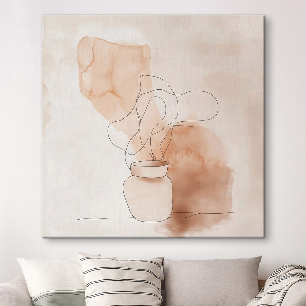 Vaso com linhas soltas — interior 2