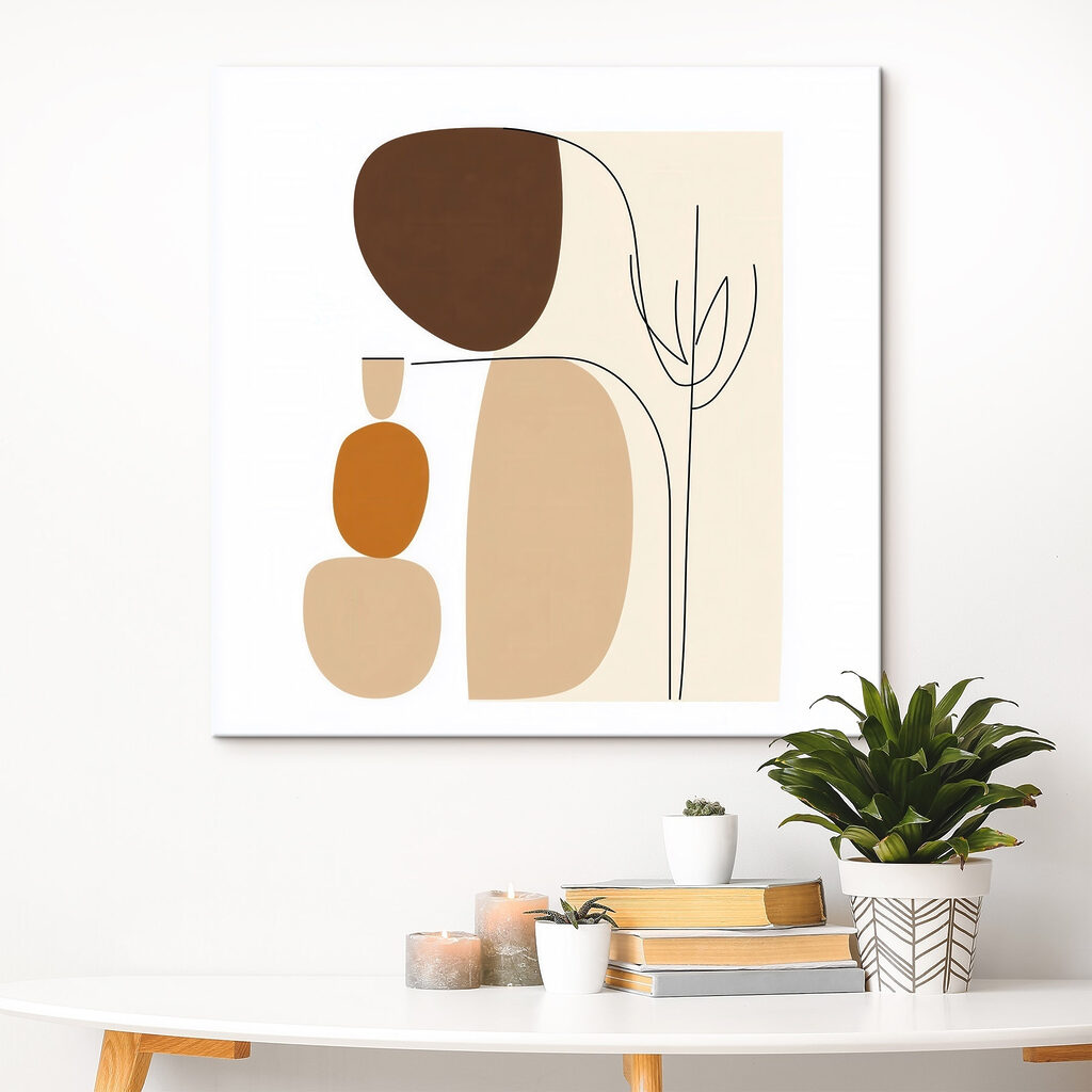 Ramo desenhado e curvas — interior 3