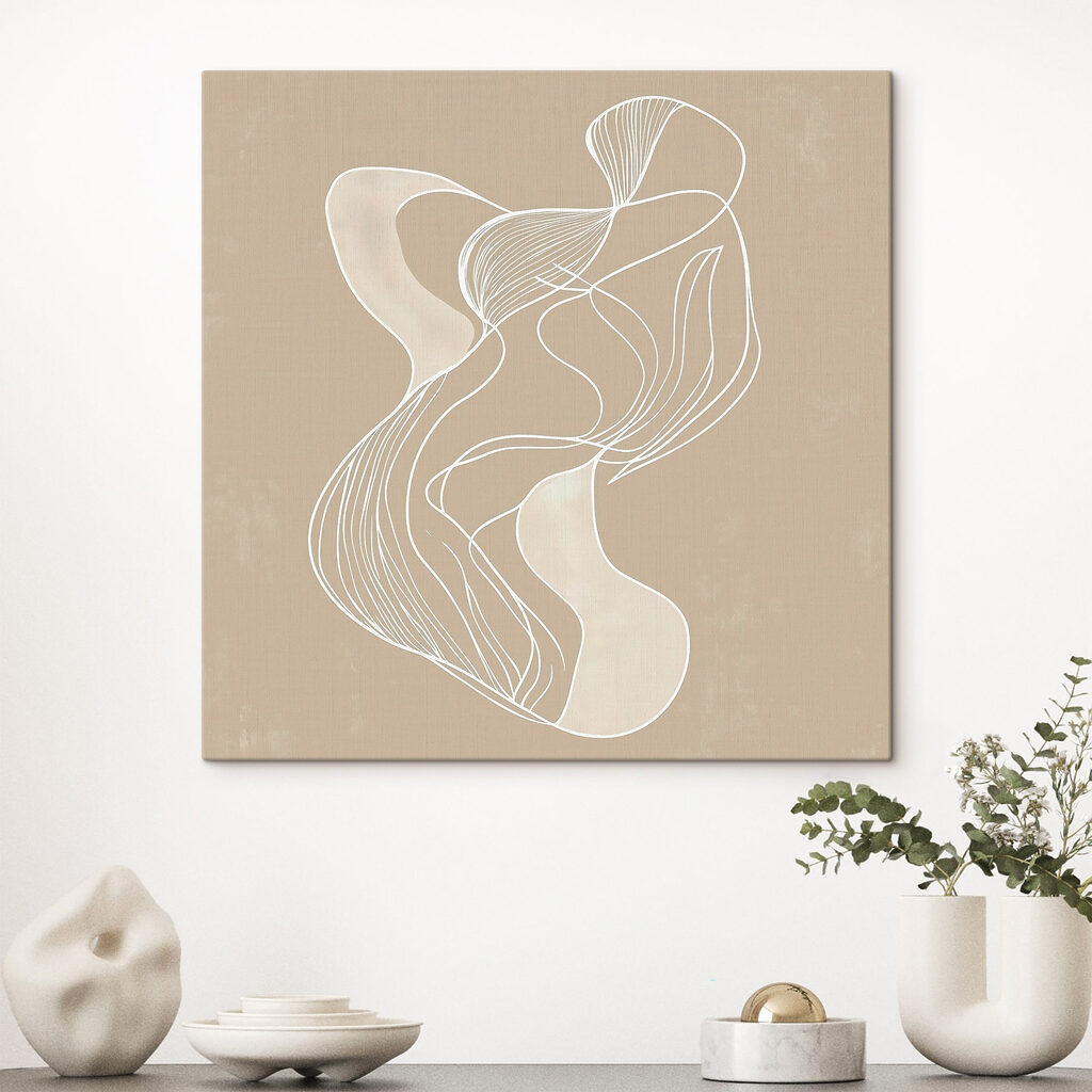 Silhueta feminina em branco — interior 3