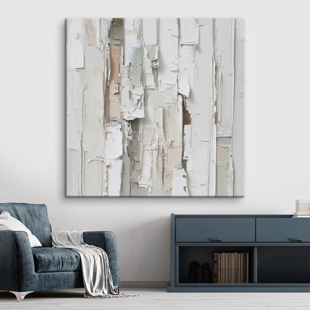 Faixas verticais com franjas — interior 1