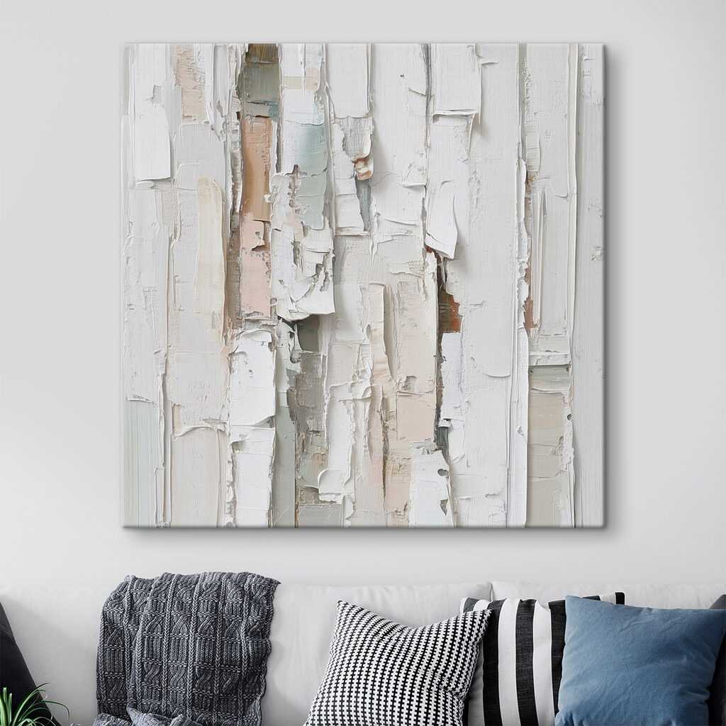 Faixas verticais com franjas — interior 2