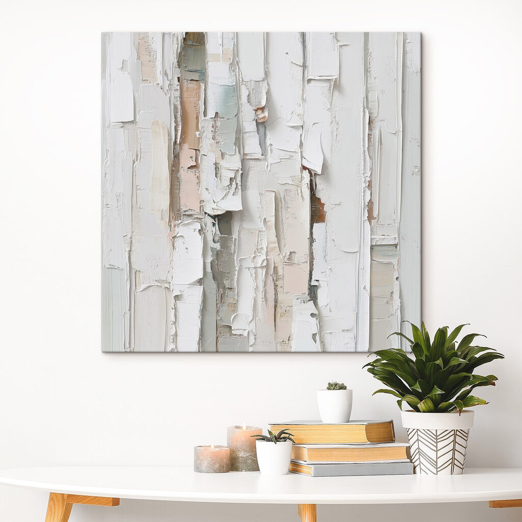 Faixas verticais com franjas — interior 3