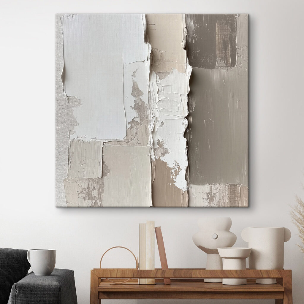Creme sobre castanho — interior 1