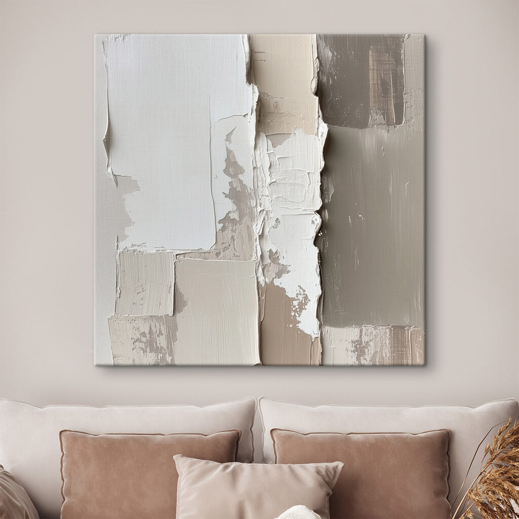 Creme sobre castanho — interior 2