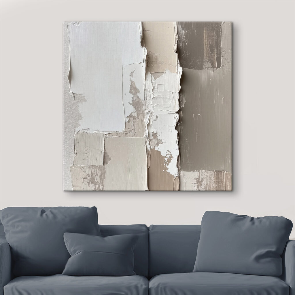 Creme sobre castanho — interior 3