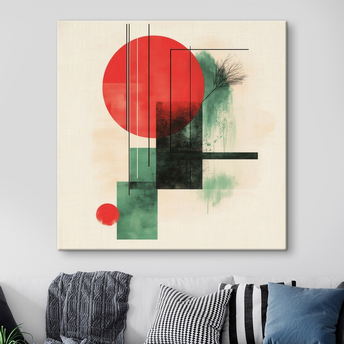 Linhas gráficas contemporâneas — interior 3