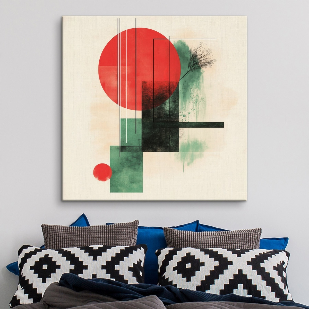 Linhas gráficas contemporâneas — interior 2