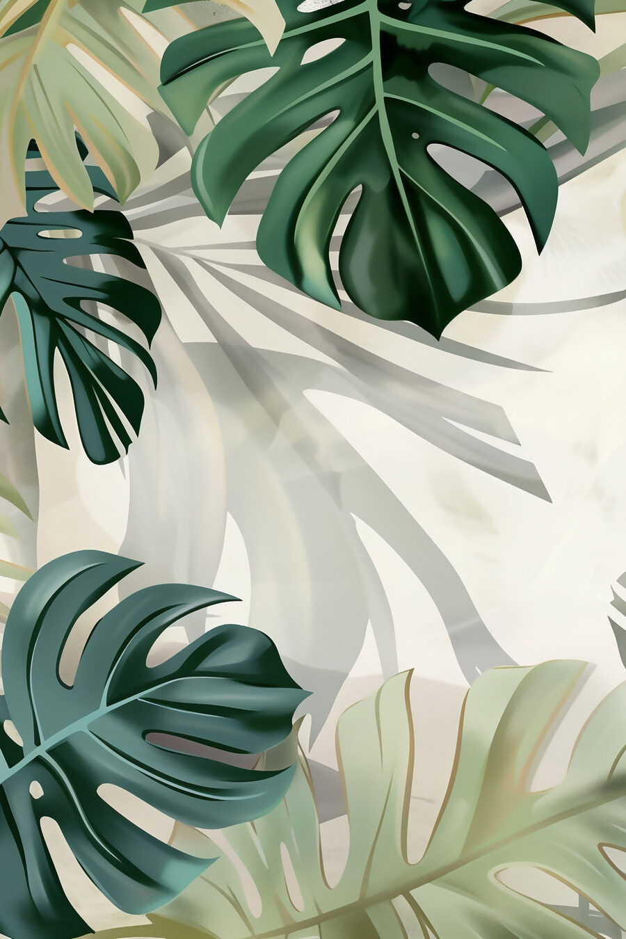 Monstera à sombra — design completo