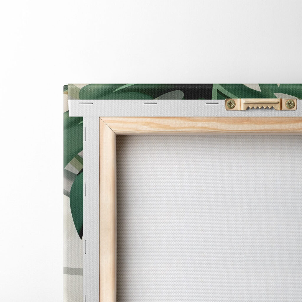 Monstera à sombra — verso