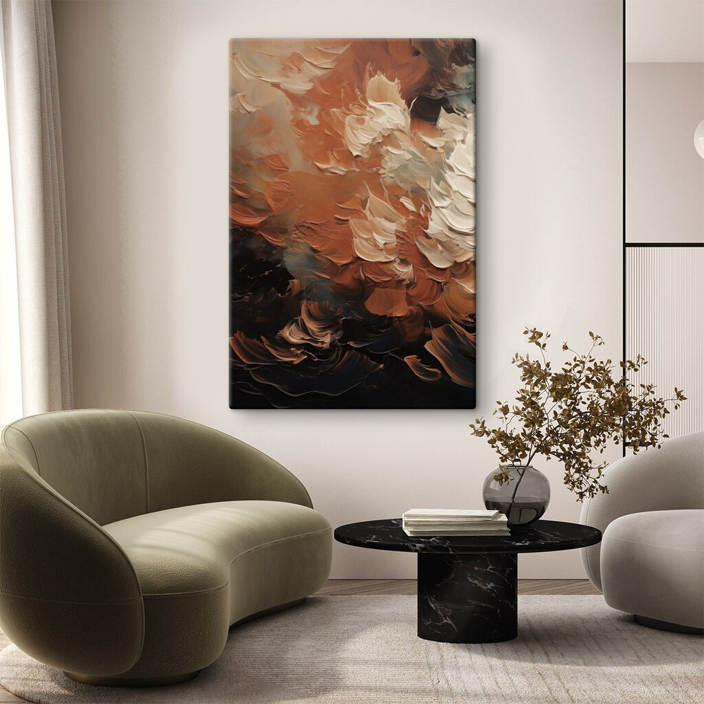 Flores ferrugem sobre ondas — interior 2
